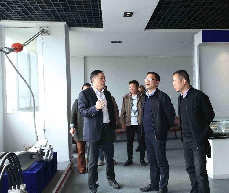 温州市统计局党组副书记、副局长陈孝金贴身向导九游会电气集团生长